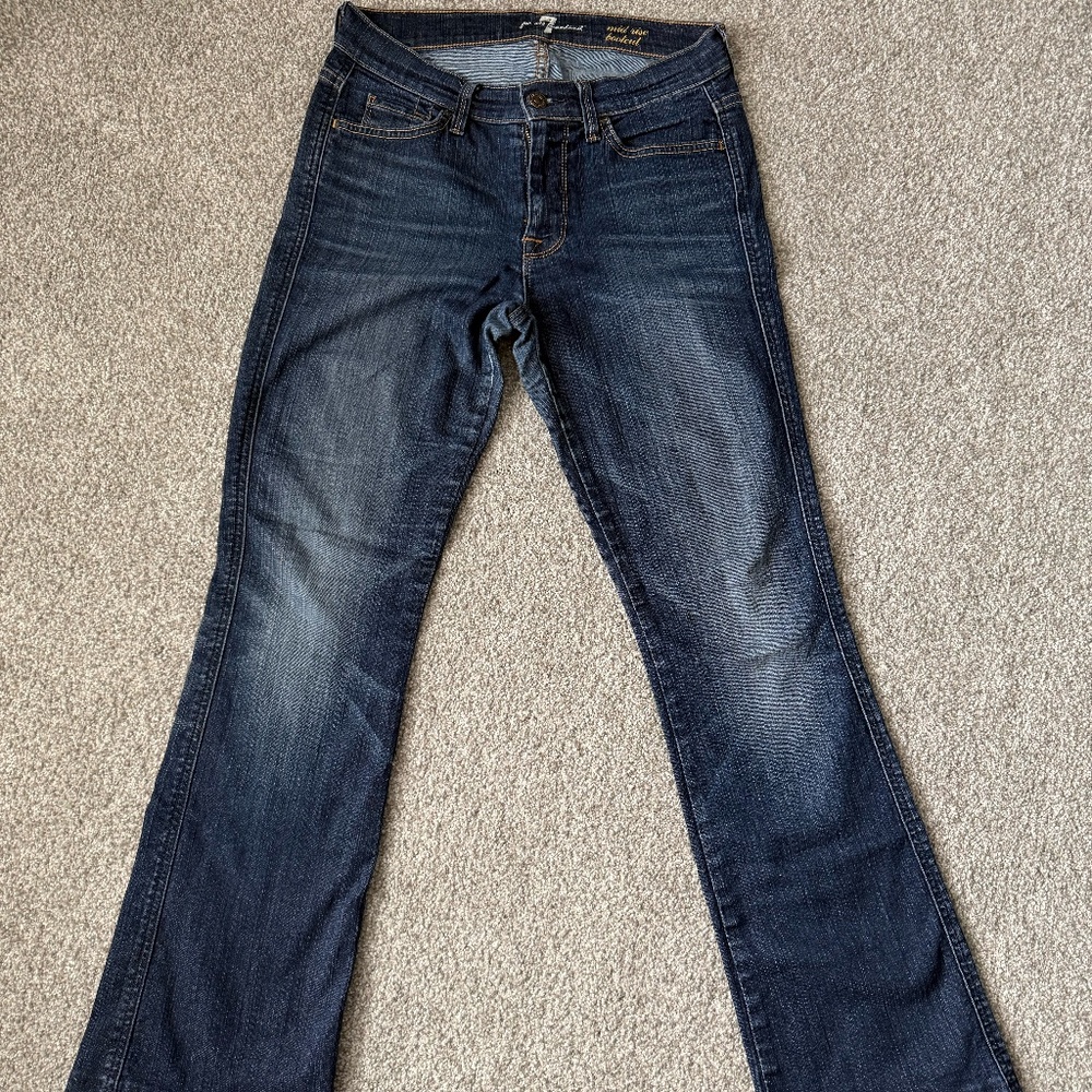 7 For All Mankind Midrise Bootcut Jeans
